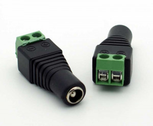 Gniazdo DC 2.1/5.5mm z szybkozłączem