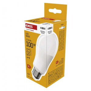 ŻARÓWKA LED BASIC A60 E27 17,8W N.BIEL (100W)