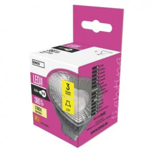 ŻARÓWKA LED CLASSIC MR16/GU5,3 4,5W CIEPŁA BIAŁA